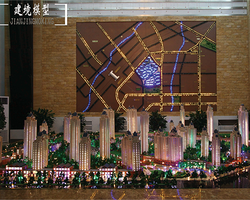 哈爾濱地貌模型