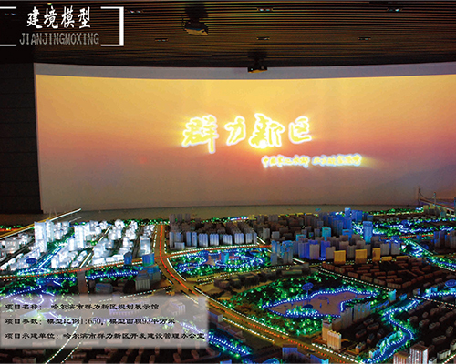 哈爾濱沙盤模型